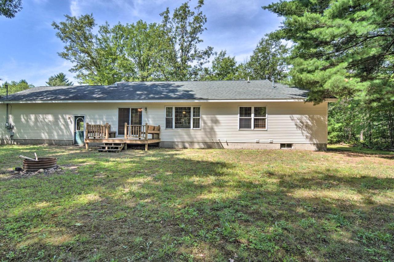 Upscale Family Cottage Less Than 1 Mi To Higgins Lake Roscommon Exterior photo